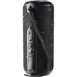 Wired & Bluetooth Speakers  - Rugged Fabric Waterproof Bluetooth Speaker
