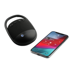 Wired & Bluetooth Speakers - Fabric Clip Waterproof Bluetooth Speaker