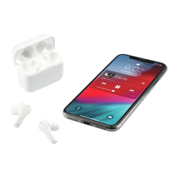 Wired & Bluetooth Headphones  - Synergy True Wireless Auto Pair Earbuds with ENC