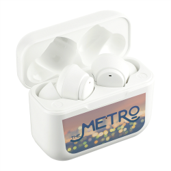 Wired & Bluetooth Headphones  - Synergy True Wireless Auto Pair Earbuds with ENC