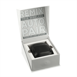 Wired & Bluetooth Headphones  - Remix Auto Pair True Wireless Earbuds and Speaker