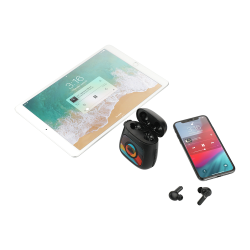 Wired & Bluetooth Headphones  - Remix Auto Pair True Wireless Earbuds and Speaker