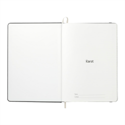 Promotional Journals & Noteboooks  - Karst® A5 stone paper hardcover notebook
