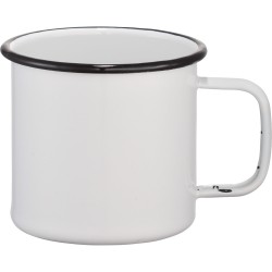 Reusable Coffee Cups - Metal  - Enamel Metal Cup 500ml