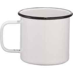 Reusable Coffee Cups - Metal  - Enamel Metal Cup 500ml