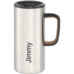Reusable Coffee Cups - Metal  - Valhalla Copper Vacuum Mug with Cork 500ml
