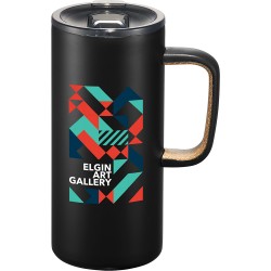 Reusable Coffee Cups - Metal  - Valhalla Copper Vacuum Mug with Cork 500ml