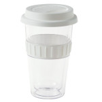 Reusable Coffee Cups - Plastic &amp; Ceramic - Plastic Double-walled Mug 350ml