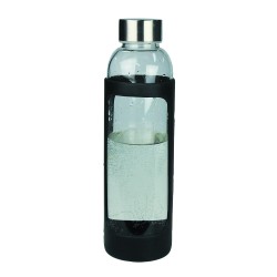 Drink Bottles - Glass  - Glass Bottle with Silicone Cover 500ml