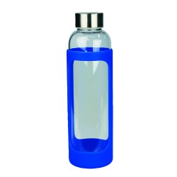Drink Bottles - Glass  - Glass Bottle with Silicone Cover 500ml