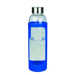 Drink Bottles - Glass  - Glass Bottle with Silicone Cover 500ml