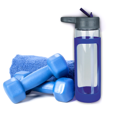 Drink Bottles - Glass  - Glass Bottle with Silicone Cover 600ml