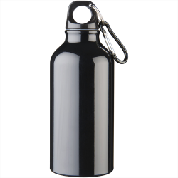 Drink Bottles - Metal  - Oregon 400ml Sport Bottle With Carabiner