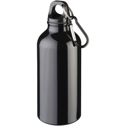 Drink Bottles - Metal  - Oregon 400ml Sport Bottle With Carabiner