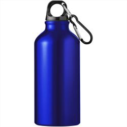 Drink Bottles - Metal  - Oregon 400ml Sport Bottle With Carabiner