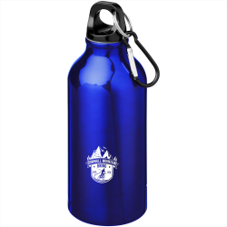 Drink Bottles - Metal  - Oregon 400ml Sport Bottle With Carabiner