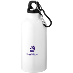 Drink Bottles - Metal  - Oregon 400ml Sport Bottle With Carabiner