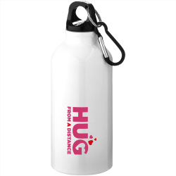 Drink Bottles - Metal  - Oregon 400ml Sport Bottle With Carabiner