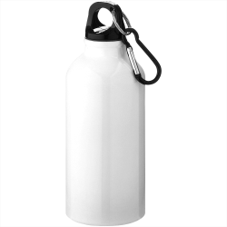 Drink Bottles - Metal  - Oregon 400ml Sport Bottle With Carabiner
