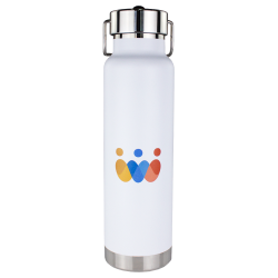 Drink Bottles - Metal  - Thor Copper Vacuum Insulated Sipper Bottle with Digital Rotary Print - 740ml