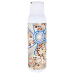 Drink Bottles - Metal - Marka Copper Vac Bottle w/ Metal Loop with Digital Rotary Print - 600ml