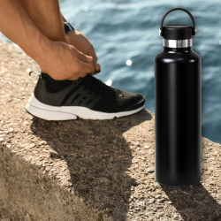 Drink Bottles - Metal  - The Tank Stainless Steel 1L Drink Bottle