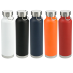 Drink Bottles - Metal - Thor Copper Vacuum Insulated Bottle 650ml