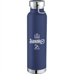 Drink Bottles - Metal  - Thor Copper Vacuum Insulated Bottle 650ml