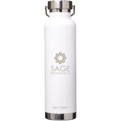 Drink Bottles - Metal  - Thor Copper Vacuum Insulated Bottle 650ml