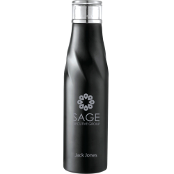 Drink Bottles - Metal  - Hugo Auto-Seal Copper Vacuum Insulated Bottle 700ml