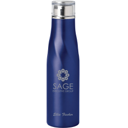 Drink Bottles - Metal  - Hugo Auto-Seal Copper Vacuum Insulated Bottle 700ml