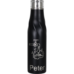 Drink Bottles - Metal  - Hugo Auto-Seal Copper Vacuum Insulated Bottle 700ml