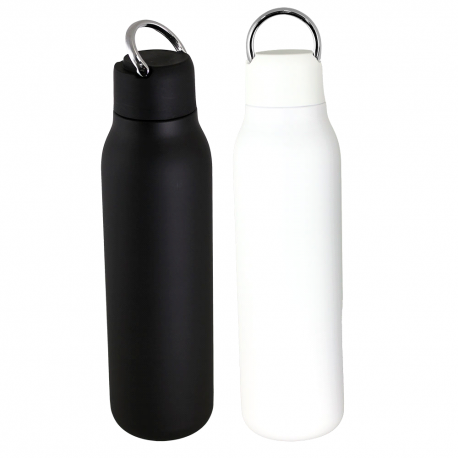 Drink Bottles - Metal  - Marka Copper Vac Bottle w/ Metal Loop 600ml