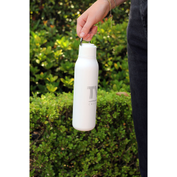 Drink Bottles - Metal  - Marka Copper Vac Bottle w/ Metal Loop 600ml