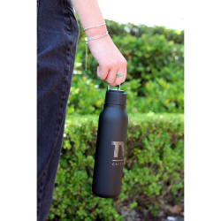 Drink Bottles - Metal  - Marka Copper Vac Bottle w/ Metal Loop 600ml