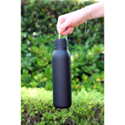 Drink Bottles - Metal  - Marka Copper Vac Bottle w/ Metal Loop 600ml