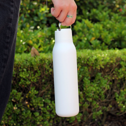 Drink Bottles - Metal  - Marka Copper Vac Bottle w/ Metal Loop 600ml