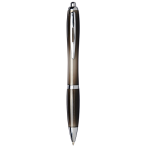 Bamboo &amp; Wood Enviro Pens - Nash Recycled PET Ballpoint Pen - Blue Ink