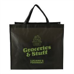 Shopping Tote Bags  - Double Laminated Wipeable Jumbo Tote