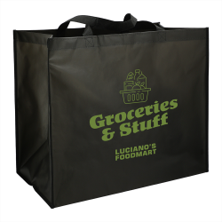 Shopping Tote Bags  - Double Laminated Wipeable Jumbo Tote