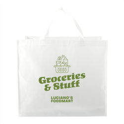Shopping Tote Bags  - Double Laminated Wipeable Jumbo Tote