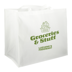 Shopping Tote Bags  - Double Laminated Wipeable Jumbo Tote