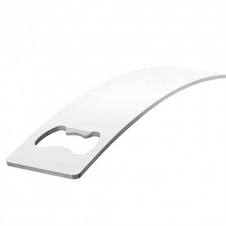 Bottle Openers  - Curved stainless steel bottle opener
