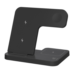 Phone & Tablet Chargers  - 3-in-1 Foldable Wireless Charger