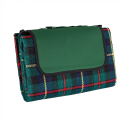 Picnic Blankets  - Folding Picnic Rug with Coloured Flap