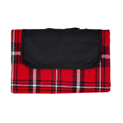 Picnic Blankets  - Folding Picnic Rug with Coloured Flap