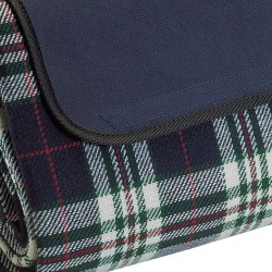 Picnic Blankets  - Folding Picnic Rug with Coloured Flap
