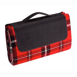 Picnic Blankets  - Folding Picnic Rug with Coloured Flap