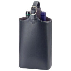 Wine Holders and Carriers  - Bonded Leather Wine Carrier