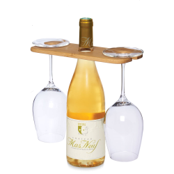 Wine Holders and Carriers  - Wine Bottle Glass Carrier